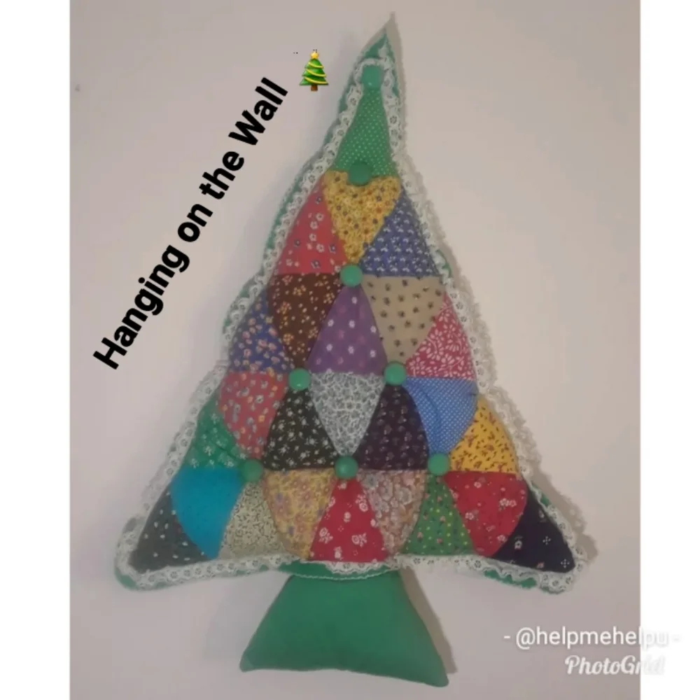 Handmade Patchwork Hanging Tree NWOT